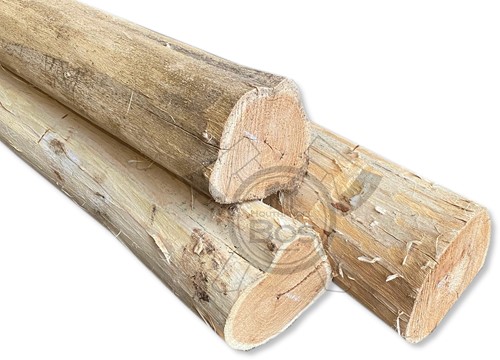 Robinia paal | diameter 22-25cm | 2.50m | ongepunt | FSC100%