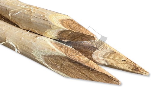 Robinia paal | diameter 8-10cm | 2.00m | gepunt