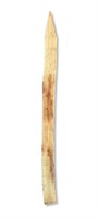 Robinia paal gehalveerd | diameter 13-16cm | 2.20m