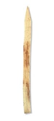 Robinia paal gehalveerd | diameter 13-16cm | 2.20m