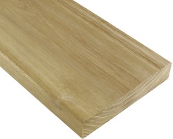 FelixWood Robinia terrasplank | 2,2x12cm (22x120mm) | geschaafd | Cobra Hybrid clip