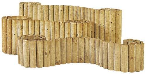 Rolborder naaldhout | geimpregneerd | 250cm