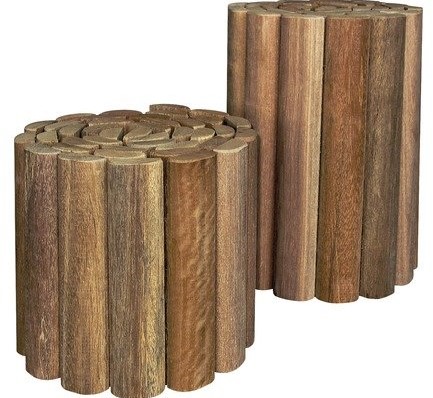 Rolborder hardhout | 180cm
