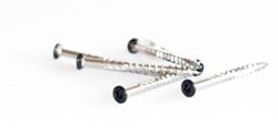 RVS schroef freeskop | 5x50mm | 200st | Zwart RAL 9005
