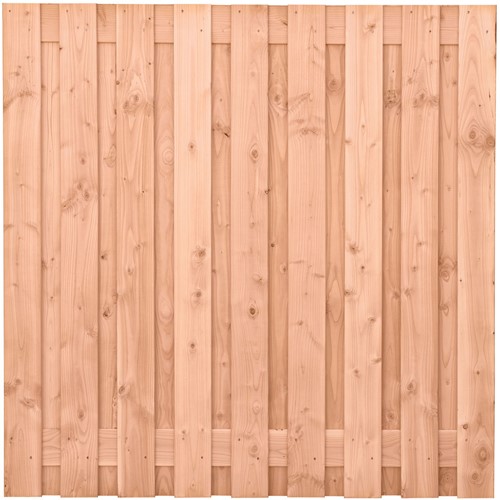 Tuinscherm Salzburg | Douglas | 180x180cm | 19 planks | 70%PEFC