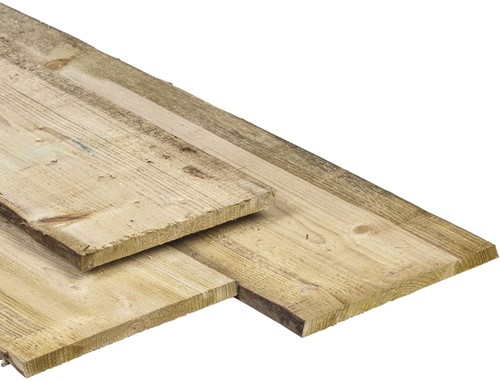 Schaaldeel Douglas | 20-25cm breed | geimpregneerd | M | 4.00m