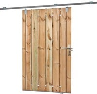 Schuifdeur | 116x195cm | Grenen | compleet