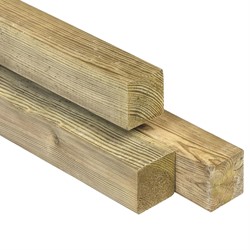 Schuttingpaal | 14x14cm | 3.00m | geimpregneerd