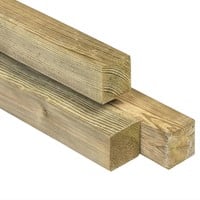 Schuttingpaal | 8,8x8,8cm | 2.00m | geimpregneerd