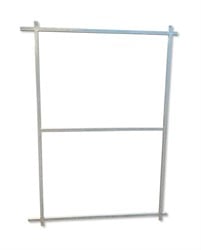 Schuifpoort frame compleet | 116,5cm breed