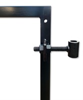 Stalen poortframe | zwart poedercoat | 155cm hoog-2