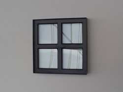 Stalen raam vast | 300x300mm