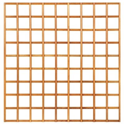 Trellis recht Hardhout | 180x180cm