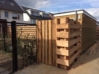 Tuindeur privacy | Douglas schaaldelen -2