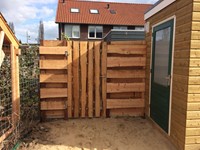Tuindeur privacy | Douglas schaaldelen -3