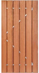 Tuindeur privacy | Hardhout 