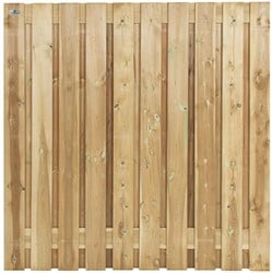 Tuinscherm Amersfoort | Vuren | 180x180cm | 19planks