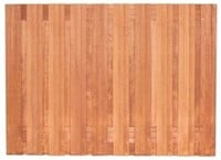Tuinscherm Dronten | 21 planks | Hardhout-2