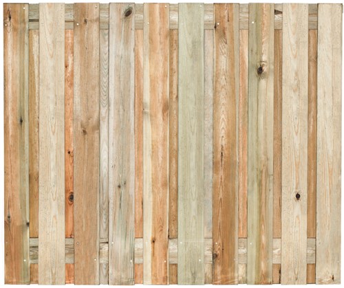 Tuinscherm Enschede | 150x180cm | 21 planks | Grenen