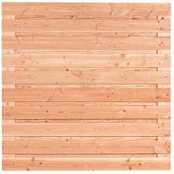 Tuinscherm Jasmund | Douglas | 21 planks | Horizontaal | 70%PEFC