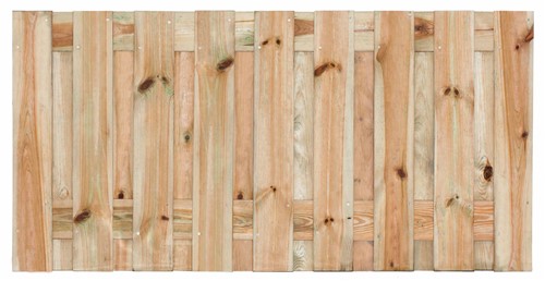 Tuinscherm Vasse | 90x180cm | 19 planks | Grenen