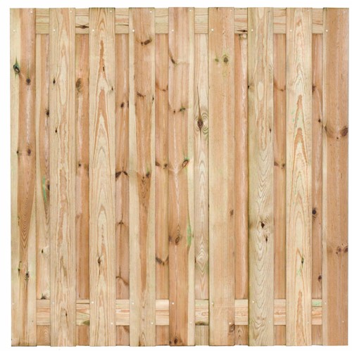 Tuinscherm Vasse | 19 planks | Grenen 