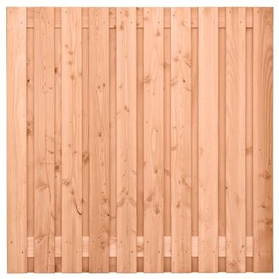 Tuinscherm Zwarte Woud | Douglas | 180x180cm | 21 planks