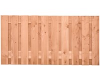 Tuinscherm Zwarte Woud | Douglas | 90x180cm | 21 planks