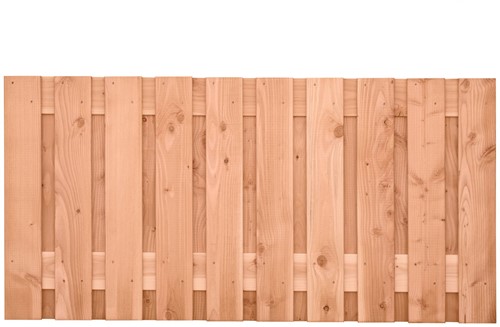 Tuinscherm Zwarte Woud | Douglas | 90x180cm | 21 planks
