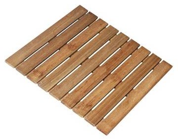 Tuintegel | 50x50cm | Hardhout | Relief