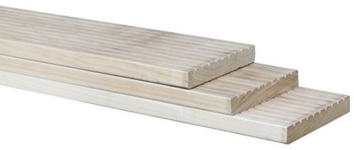 Vlonderplank | Accoya | 2,8x19,5cm (28x195mm) | ASR profiel | 480cm