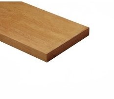 Vlonderplank Bangkirai | 2,1x14,5cm | Yellow Balau | A21 profiel | 3.65m