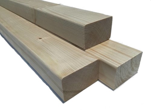 Vuren balk | 4,5x9,5cm (45x95mm) | geschaafd