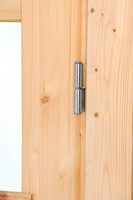 Vuren dubbele deur met kozijn | 166.5cm x 196,5cm | dubbel glas-3