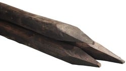 Weidepaal Nobifix | diameter 11-12cm | geschild/gepunt