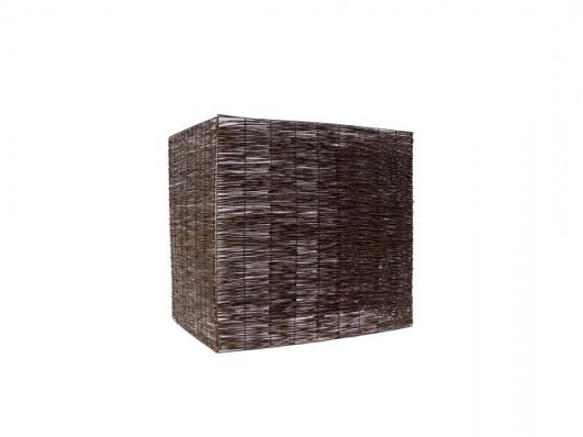 Wilgenscherm Container Ombouw 2 Containers Bos hout Wilgenscherm Container Ombouw 2 Containers Bos hout