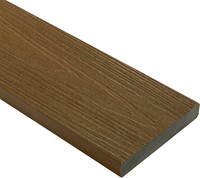 WPC Fiberdeck Premium kantplank | 2,3x13,8cm (23x138mm) | Teak | 3.00m | FSC100%