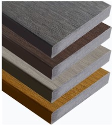 WPC Fiberdeck Premium kantplank | 2,3x13,8cm (23x138mm) | 3.00m | FSC100%
