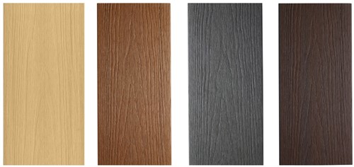 WPC FiberDeck Premium RHK | 2,3x13,8cm (23x138mm) | Teak | FSC100%