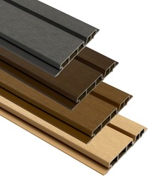 Fiberdeck WPC WEO120-60 | Cladding | 3,3x23,6cm | Brandklasse D | 3.90m | FSC100%