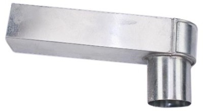 Zink stadsuitloop | 60x80mm | 80mm